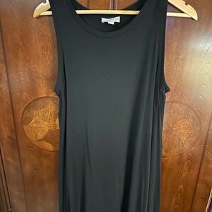 LOFT Black Sleeveless Dress